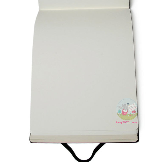 MOLESKINE Hard Cover Folio Watercolour Notebook 200gsm - A4 - Black