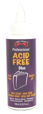 HELMAR Professional Acid Free Glue - 125mL