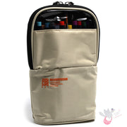 AKASHIYA SAI Watercolour Brush Marker - Field Set - Ivory (includes 20 brushes, outliner, paint brush, flower palette, collapsible square cup and stand-up case)