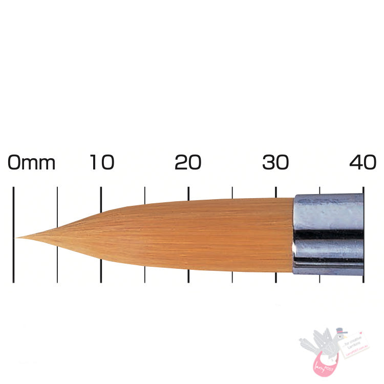 PRINCETON Aqua Elite - Synthetic Kolinsky Sable - Short Handle - Round - Size 2