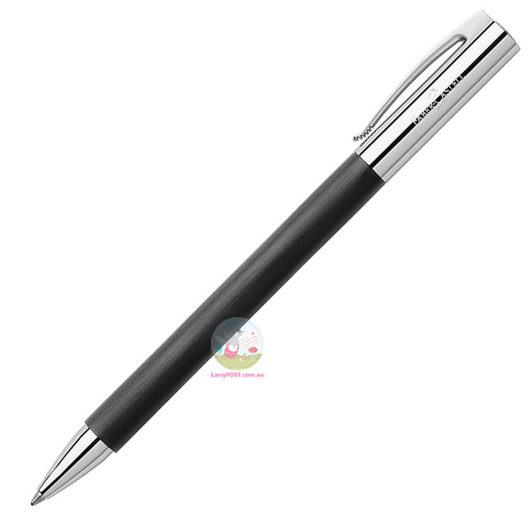 FABER-CASTELL Ambition Precious Resin - Black - Twist Ballpen