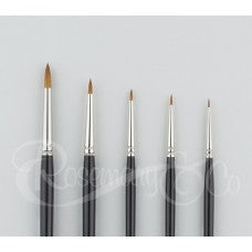ROSEMARY & CO - Anna Mason Basic Set - Synthetic Watercolour Brushes (Size 3/0