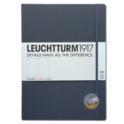 LEUCHTTURM1917 Classic Hard Cover - Master SLIM A4 - Plain - Anthracite