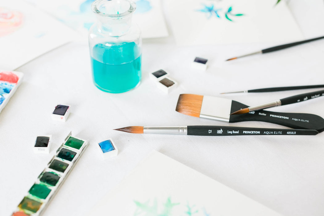 PRINCETON Brushes 4-Piece Set - Aqua Elite