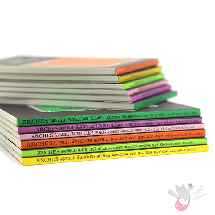 ARCHES Watercolour Pad (Rough) 300g - 12 Sheets - A4
