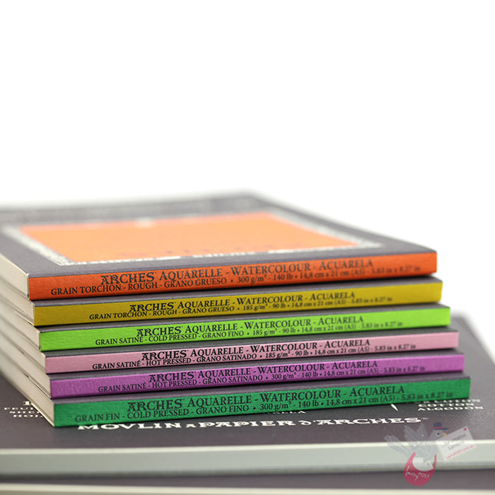 ARCHES Watercolour Pad (Cold Pressed) 300g - 12 Sheets - A5