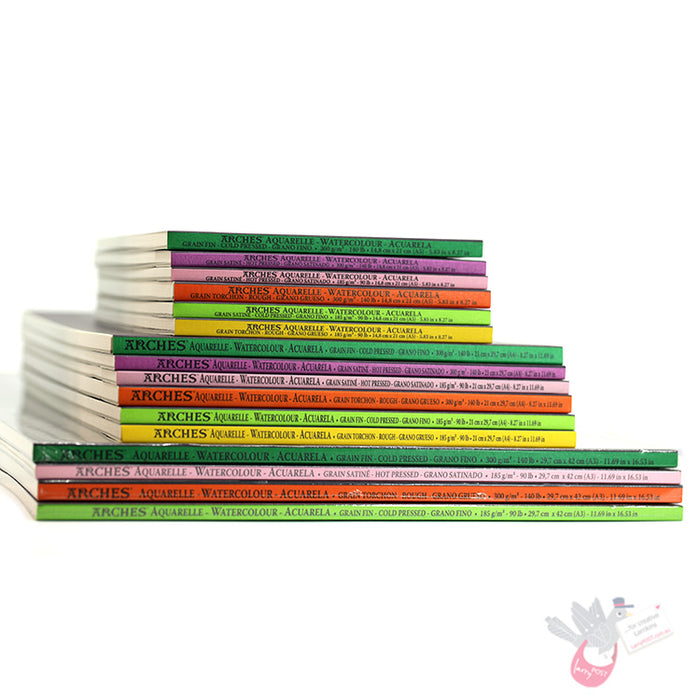 ARCHES Watercolour Pad (Cold Pressed) 185g - 15 Sheets - A5