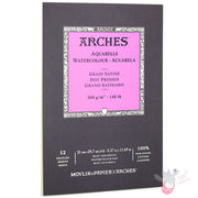 ARCHES Watercolour Pad (Smooth) 300g - 15 Sheets - A4