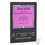ARCHES Watercolour Pad (Smooth) 300g - 15 Sheets - A5