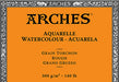 ARCHES Watercolour Block (Rough) 300g - 20 Sheets - 9 x 12" - 23 x 31cm (A4+)