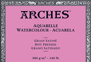 ARCHES Watercolour Block (Medium) 300g - 20 Sheets - 180 x 260mm (A4-)