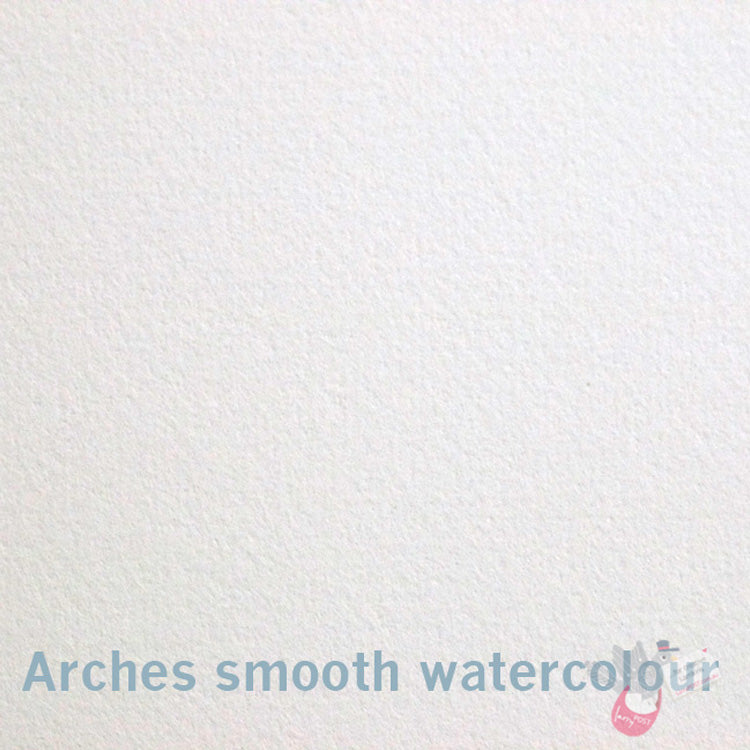 ARCHES Watercolour Pad (Smooth) 185g - 15 Sheets - A4