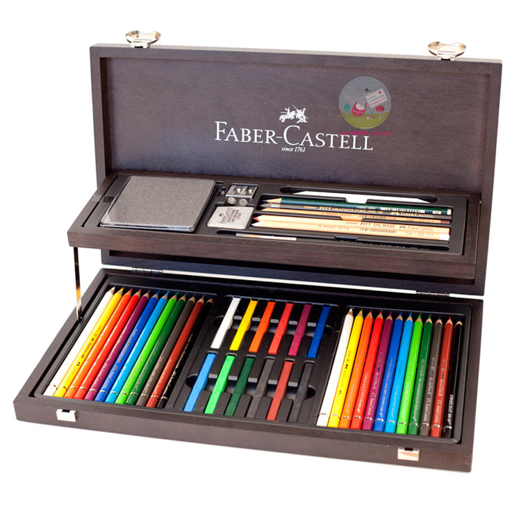 FABER-CASTELL Mixed Media - Wooden Box 