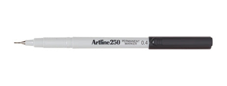 PELIKAN Artline 250 Permanent Marker - Fine Bullet Tip (0.4mm) - Black