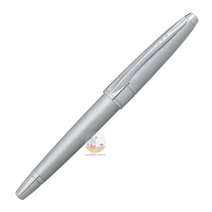 CROSS Apogee Fountain Pen (M nib) - Brushed Chrome (Limited Edition)