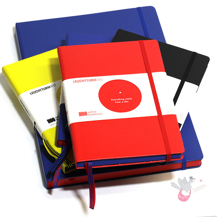 LEUCHTTURM1917 100 Years of BAUHAUS Classic Hard Cover - Master A4 - Dotted - Royal Blue