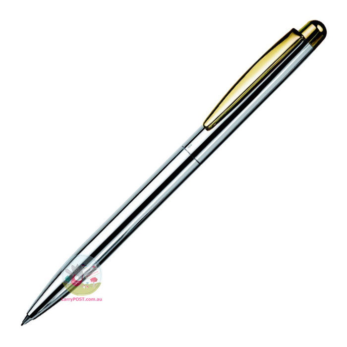 OTTO HUTT Design 02 - Gold / Sterling Silver Mechanical Pencil - Bicolour Smooth Surface