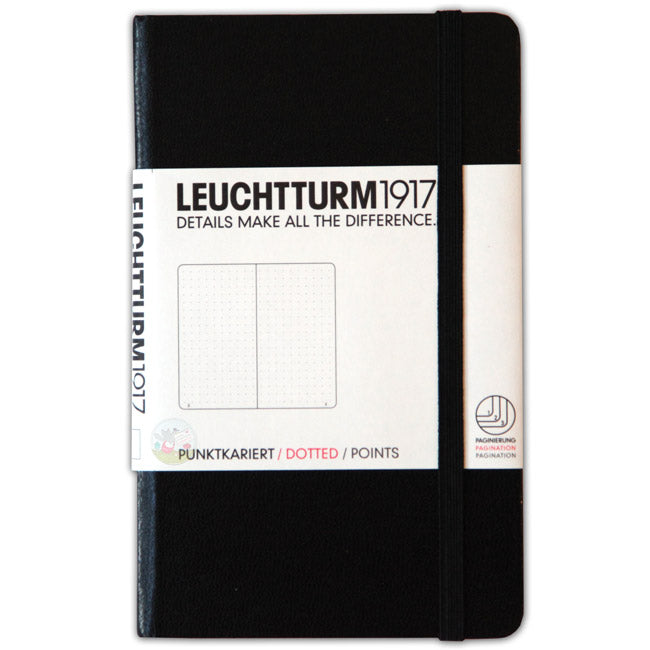 LEUCHTTURM1917 Classic Hard Cover (A6) - Dotted - Black