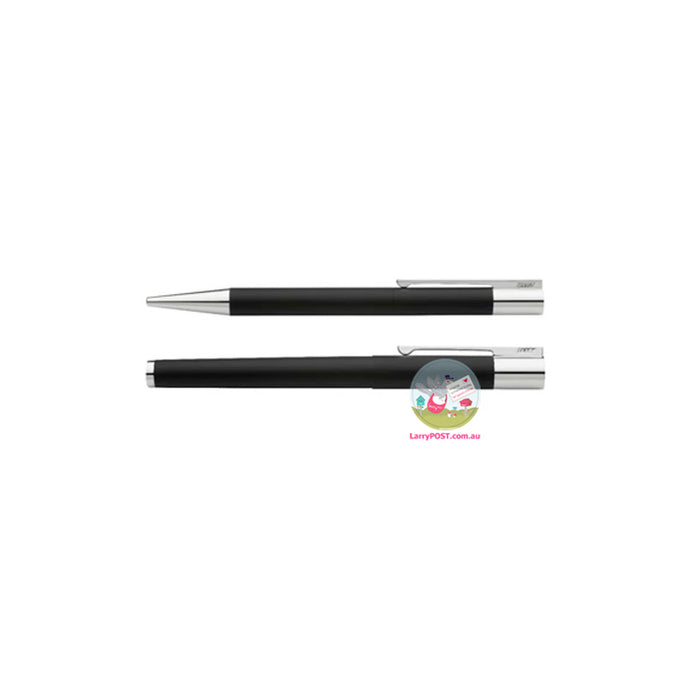 LAMY Scala Fountain Pen - Matt Black - Medium Stainless Nib (no packaging)