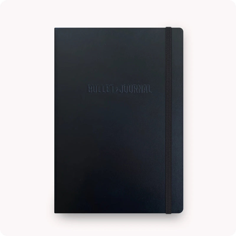 LEUCHTTURM1917 Bullet Journal Edition 2 - 120gsm Paper - Medium (A5) - Dotted - Black