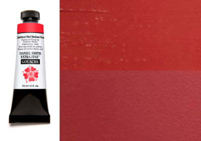 DANIEL SMITH Gouache - 15mL - Cadmium Red Medium Hue (PY53,PR254)