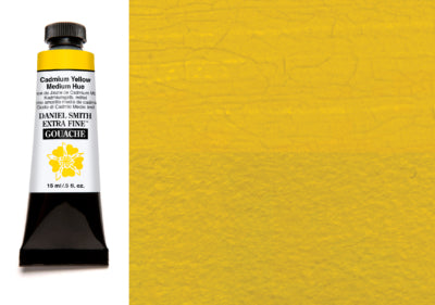DANIEL SMITH Gouache - 15mL - Cadmium Yellow Medium Hue (PY53,PY138,PY3)