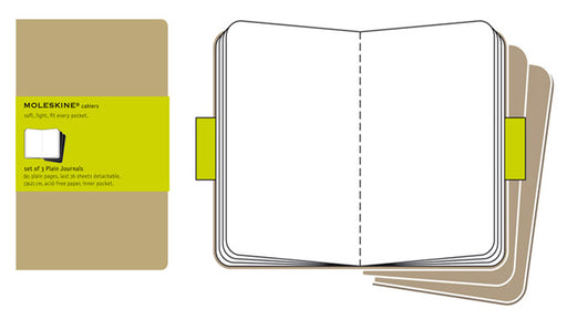 MOLESKINE Cahier Large Ruled Kraft