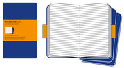 MOLESKINE Cahier Ruled Large Navy Blue