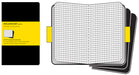 MOLESKINE Cahier Squared Large Black
