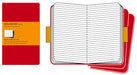 MOLESKINE Cahier XL Ruled Red