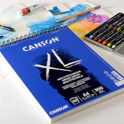 CANSON XL Multimedia Spiral Pad (300gsm) - A4 - 30 Sheets 