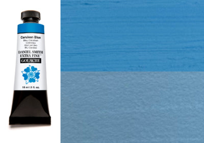 DANIEL SMITH Gouache - 15mL - Cerulean Blue (PB35)