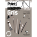 CLAIREFONTAINE Paint'On Mixed Media Pad (250gsm) - A4 - 30 Sheets - Grey