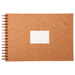 CLAIREFONTAINE Travel Watercolour Sketchbook (Kraft) - Rough Press - 300gsm - 100% Cotton - A4 - 20 Sheets