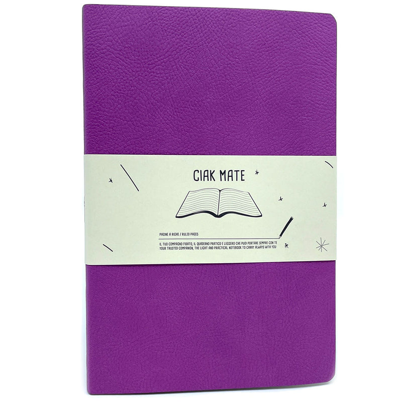 CIAK Mate Soft Cover Notebook - Large (A5) - Ruled - Rosa Antico