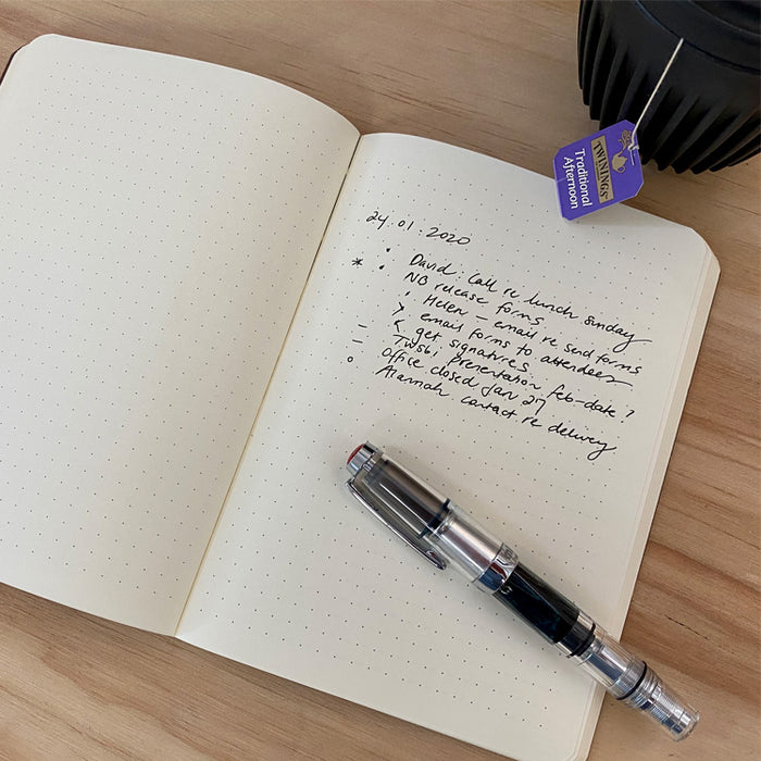 CIAK Mate Soft Cover Notebook - Medium (B6) - Dot Grid Pages - Anthracite