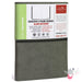CIAK Bonded Leather Cover Notebook - Large (A5) - Plain Page - Grey
