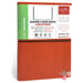 CIAK Soft Cover Leather Notebook - Large (A5) - Plain Page - Orange