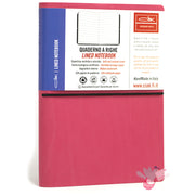 CIAK Soft Cover Leather Notebook - Large (A5) - Ruled - Pink