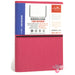 CIAK Soft Cover Leather Notebook - Large (A5) - Ruled - Pink