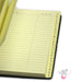 CIAK Bonded Leather Cover Address Book - Medium (B6) - Yellow