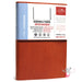 CIAK Bonded Leather Cover Notebook - Large (A5) - Dotted - Orange
