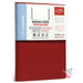 CIAK Bonded Leather Cover Notebook - Large (A5) - Dotted - Red 