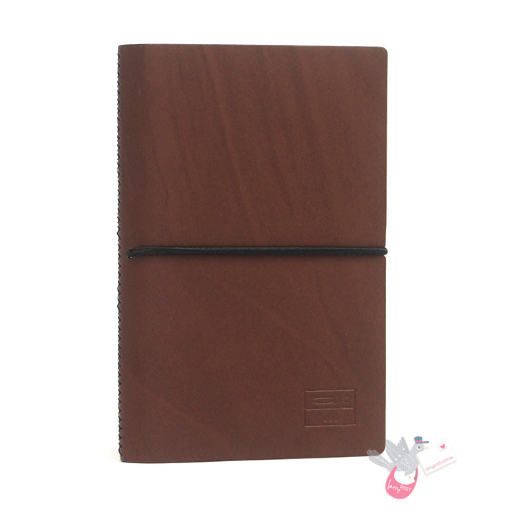 CIAK Duo Notebook - Pocket (A6) - Plain and Ruled Pages - Cappuccino Edition - Brown / Beige