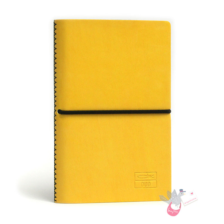 CIAK Duo Notebook - Pocket (A6) - Plain and Ruled Pages - Jamaica Edition - Green / Yellow