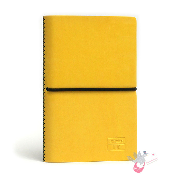 CIAK Duo Notebook - Pocket (A6) - Plain and Ruled Pages - Jamaica Edition - Green / Yellow