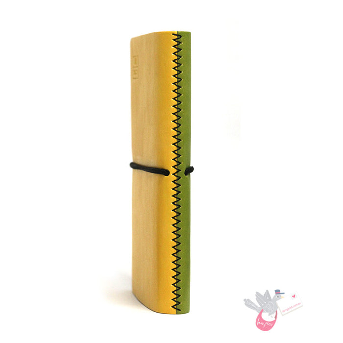 CIAK Duo Notebook - Pocket (A6) - Plain and Ruled Pages - Jamaica Edition - Green / Yellow