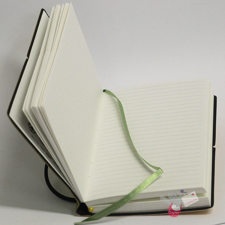 CIAK Duo Notebook - Pocket (A6) - Plain and Ruled Pages - Jamaica Edition - Green / Yellow