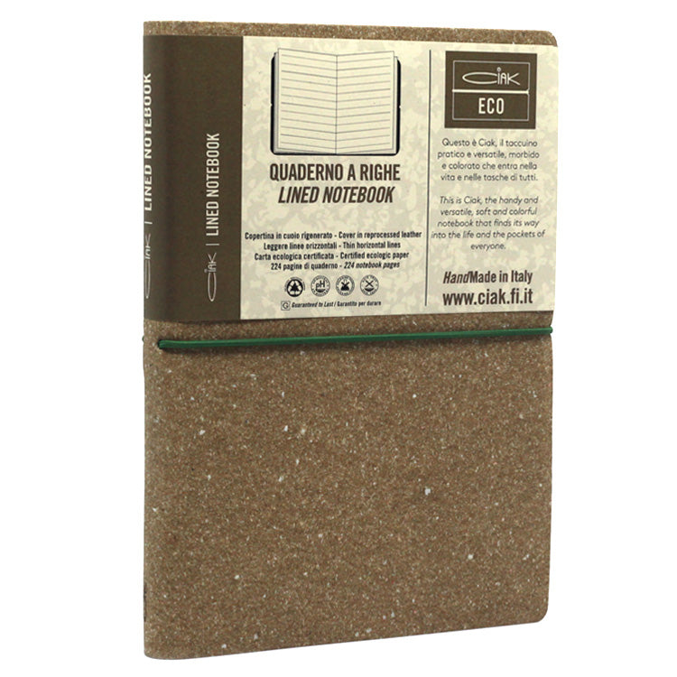 CIAK Eco Notebook - Large (A5) - Ruled - Natural