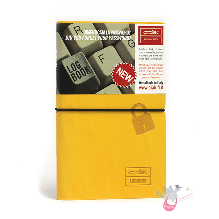CIAK Log Book - Pocket (A6) - Yellow